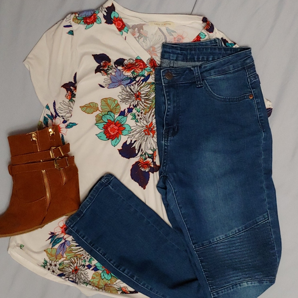 Skinny moto jeans